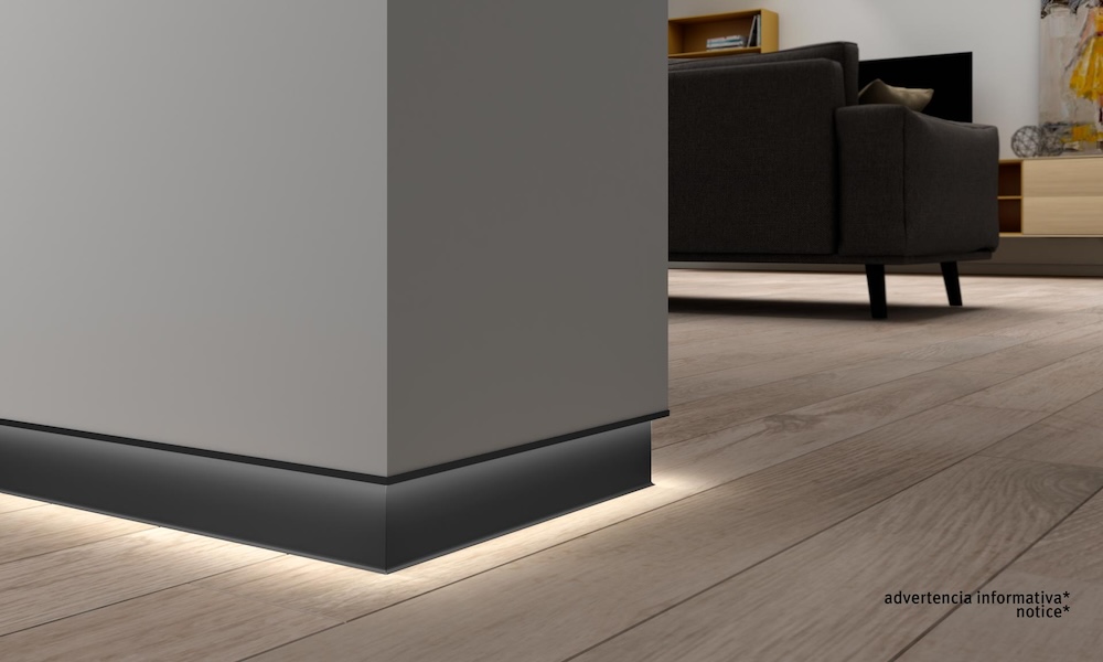 Plinta retrasa neagra Novorodapie Eclipse - imagine 2