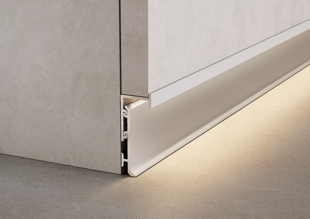 Plinta retrasa argintie Novorodapie Eclipse Shadow